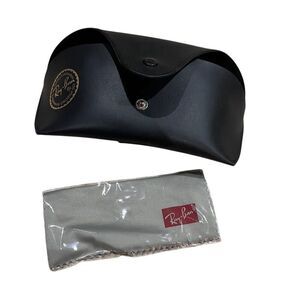 Ray-Ban Sunglasses Case with Cleaning Cloth